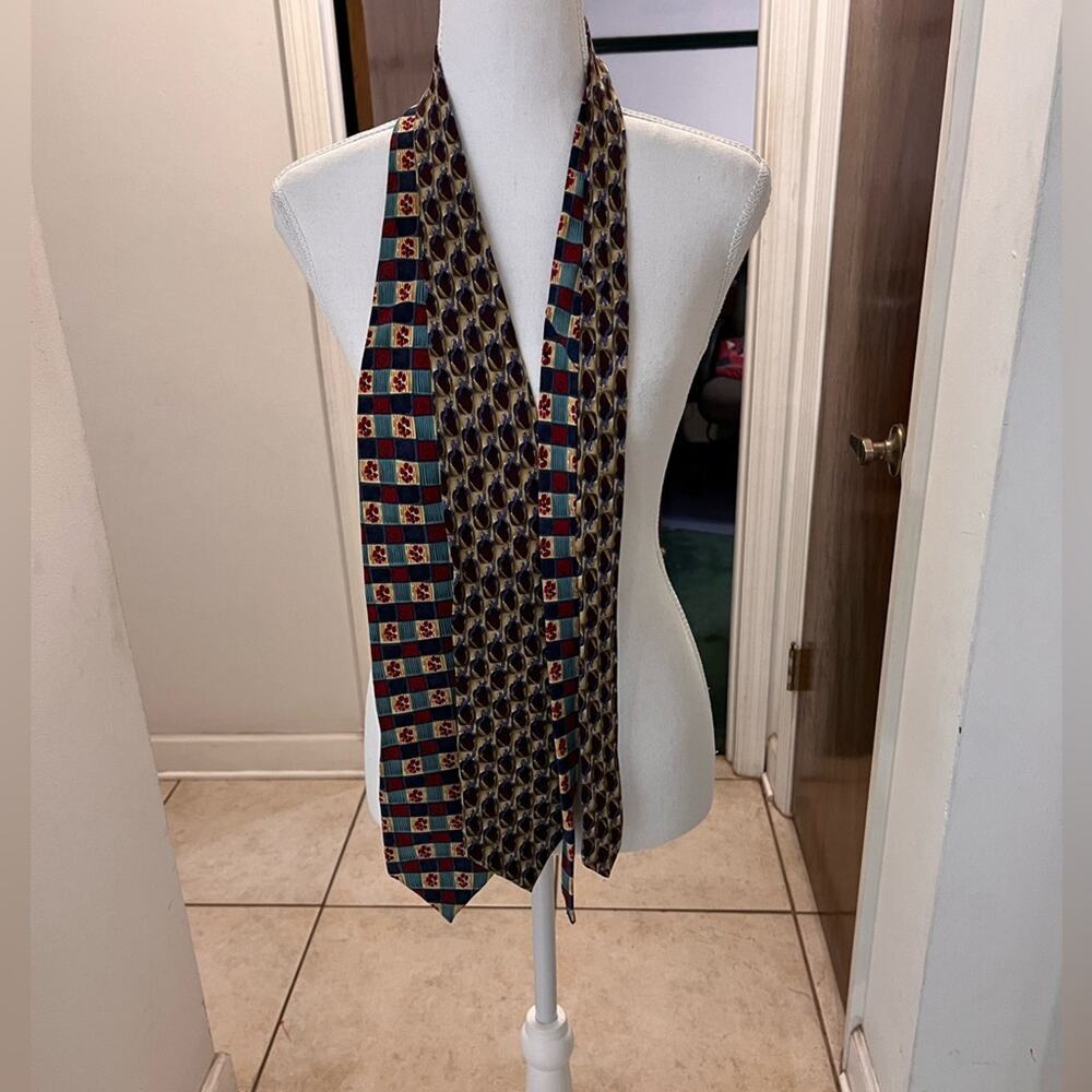 Jerry Garcia lot of two men’s ties vintage snail garden and abstract guitars